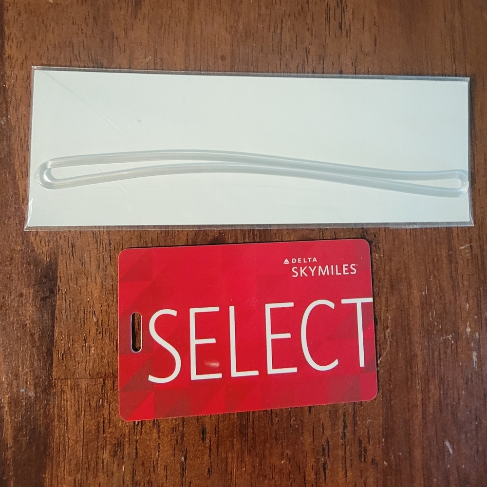 Vintage Delta "Select" Luggage Tag